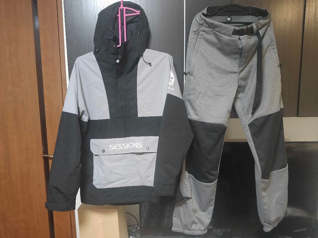SESSIONS スノーボードウェアセット 上下 セットアップ