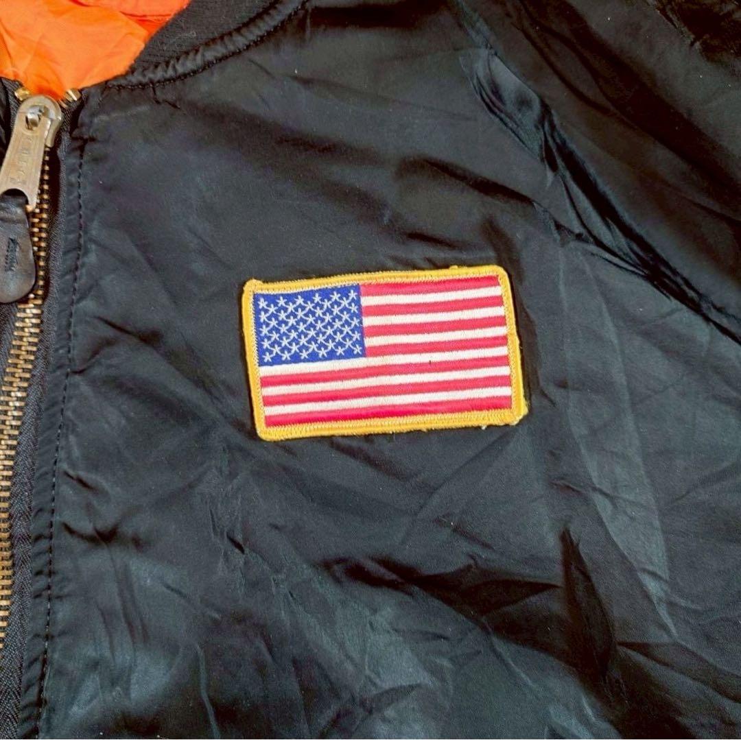 アルファインダストリーズUSA製米軍空軍ミリタリーMA-1フライトジャケットA7