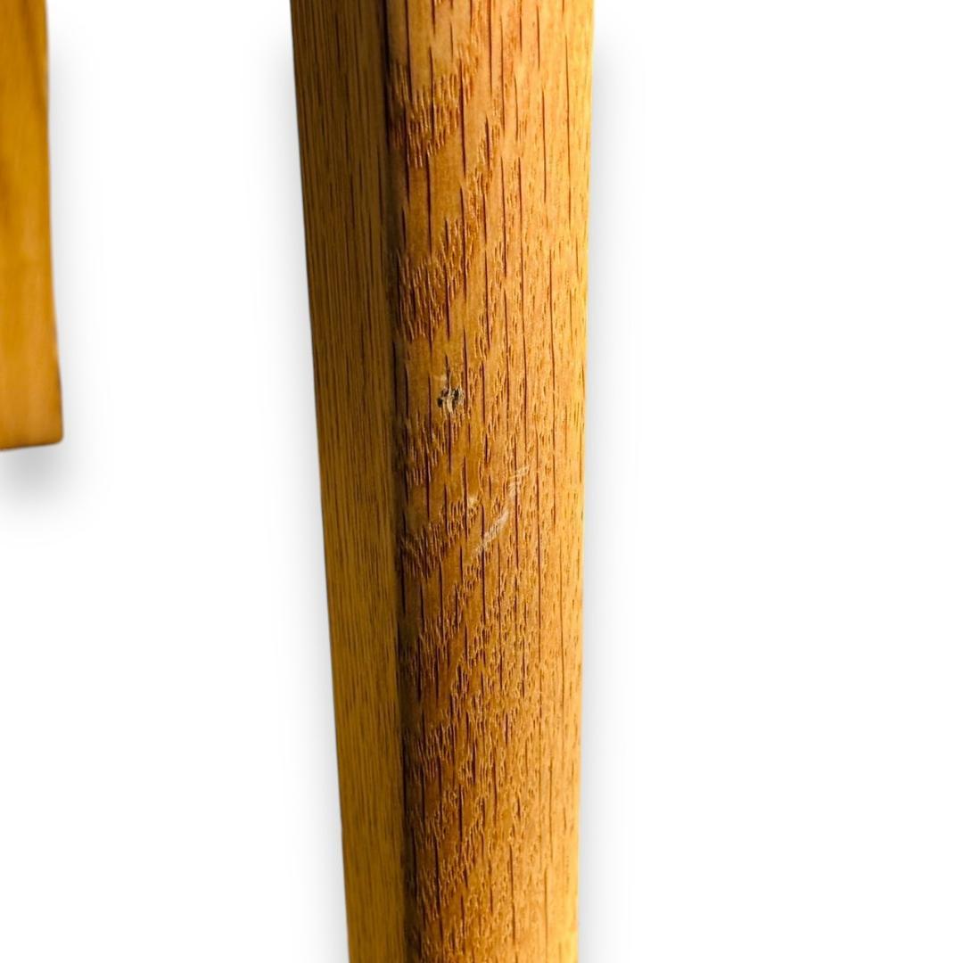 極美品 柏木工 エレス キャプテンチェア ダイニングチェア オーク 無垢材