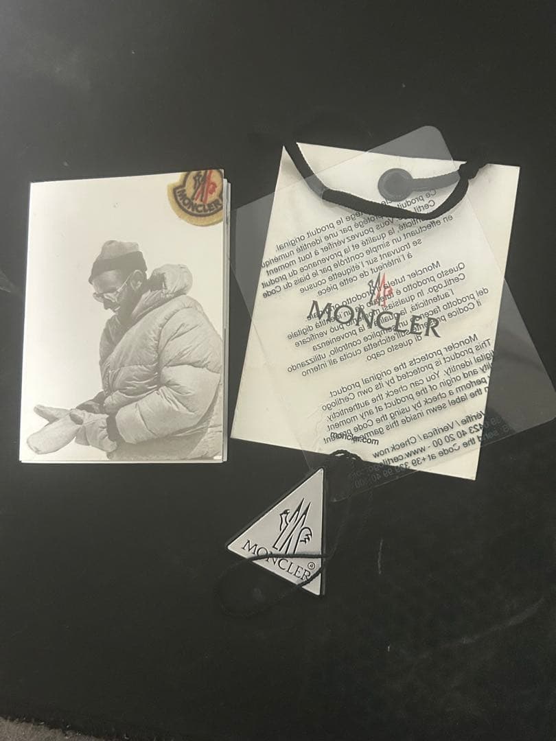 洋*子様 MONCLER black down jacket old size1