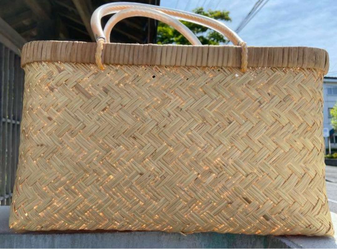 松野屋 市場かご マルシェカゴ かごバッグ