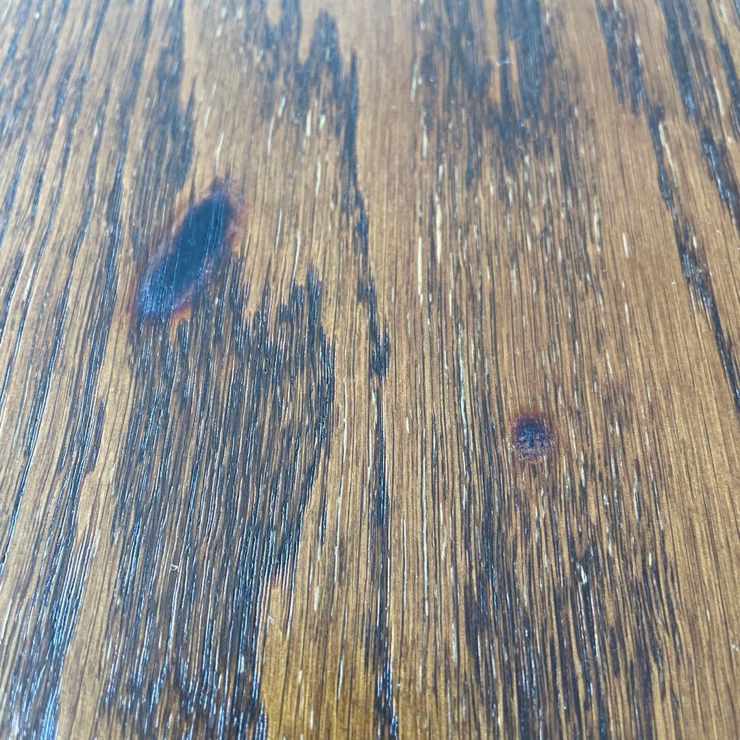 ビンテージ ラウンドエクステンションダイニングテーブル no4