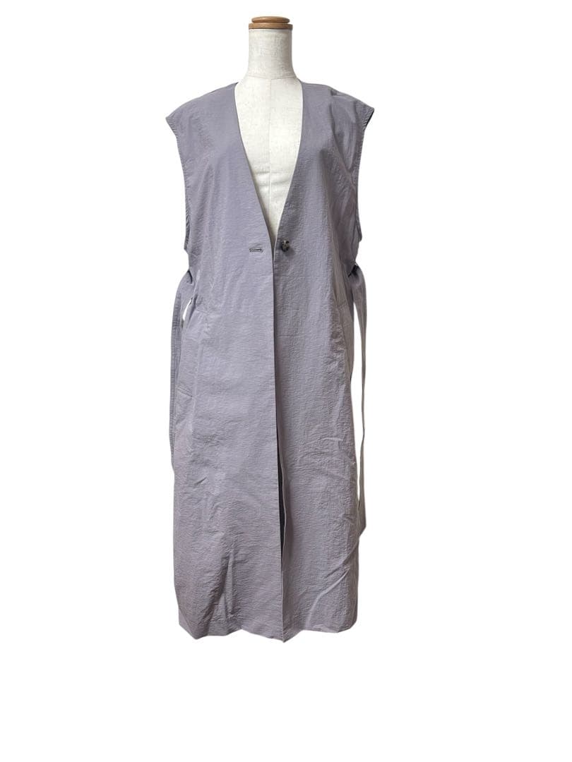 ラリアムー トレンチコート　スプリングジャケット ジレ 38/M