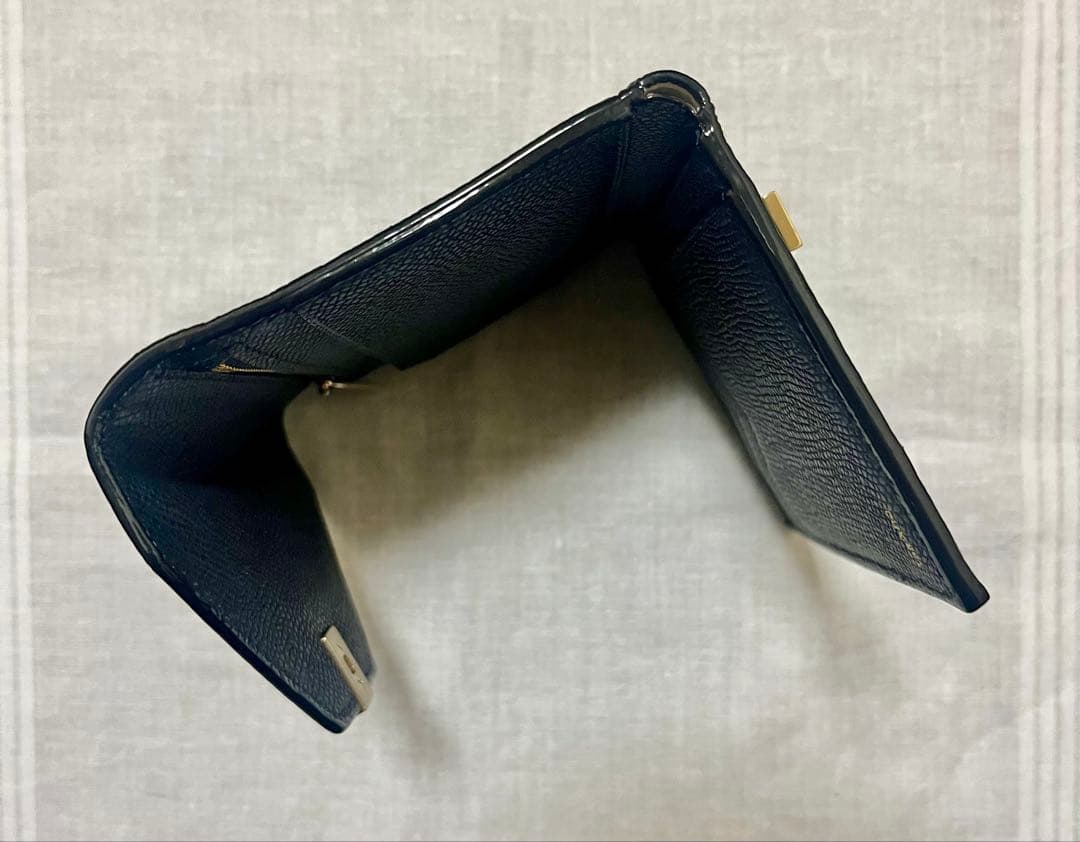 LL ヴァレクストラ イジィデ ウォレット 三つ折り ナイトブルー