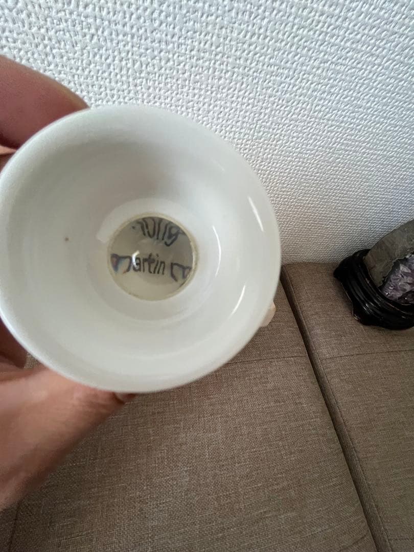 【希少】マルタンマルジェラ 2017香港記念おちょこ コレクションスカルプチュア