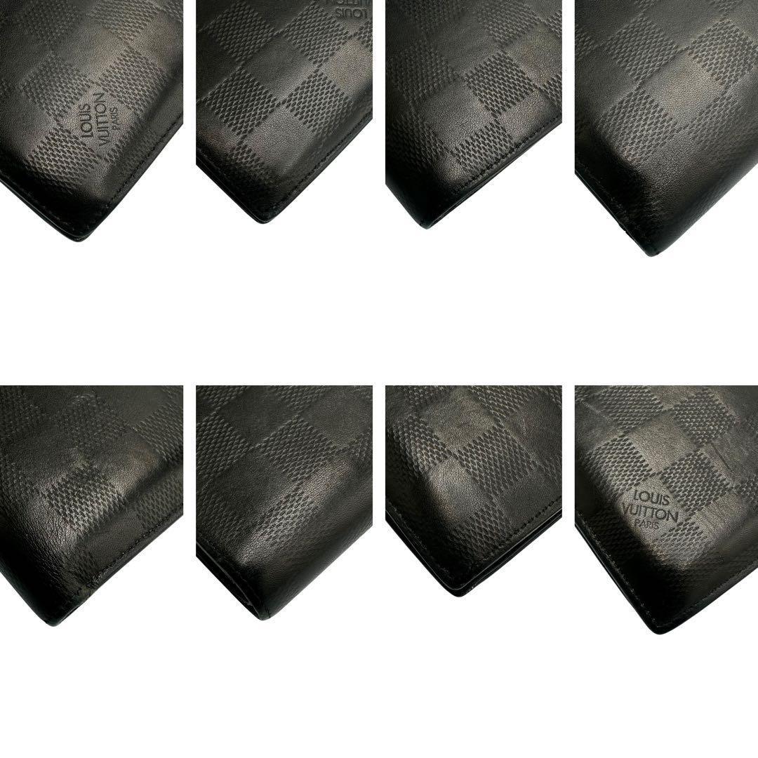 【美品】箱付 ルイヴィトン ポルトフォイユ マルコNM 2つ折り財布 黒