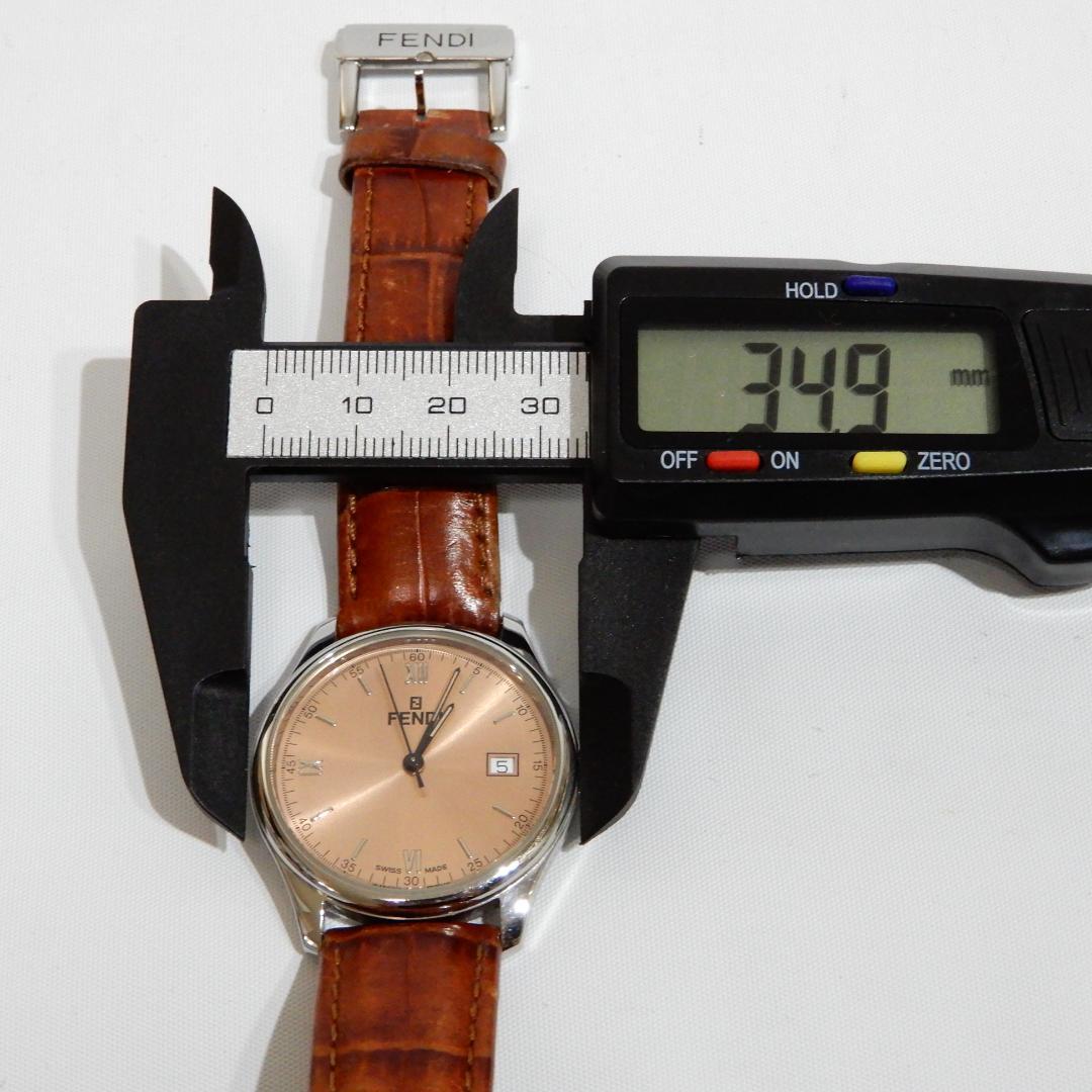 稼働良品　FENDI レディースウォッチ　レザー　210G　男女兼用　新品電池