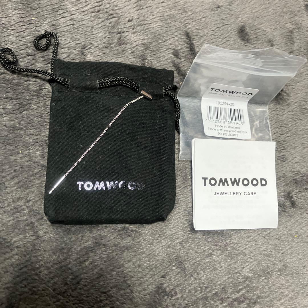 アクセサリー Tom wood Sleek Ear Chain 64 mm