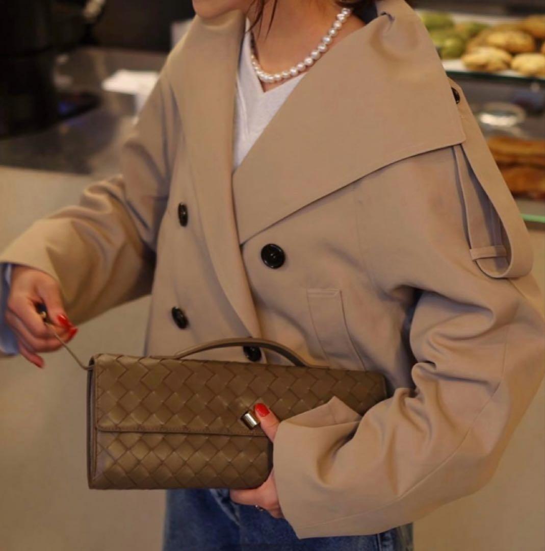 ジプソフィア Short Trench Coat ベージュ