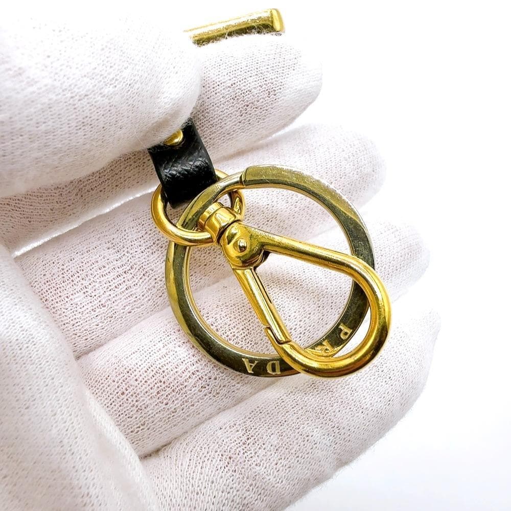 ◇プラダ◇1PP128/メタル/キーリング/三角ロゴ/キーホルダー/ブランド