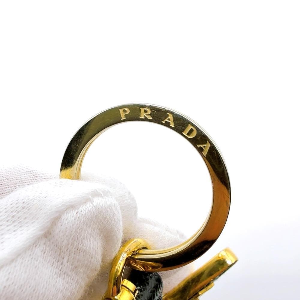 ◇プラダ◇1PP128/メタル/キーリング/三角ロゴ/キーホルダー/ブランド