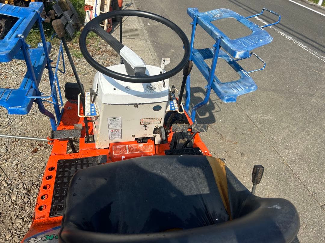 宮崎　クボタ　田植機 4条植え 6馬力　SPK4 ガソリン 田植え機 動画あり