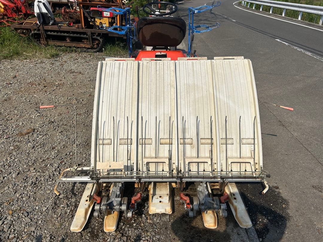 宮崎　クボタ　田植機 4条植え 6馬力　SPK4 ガソリン 田植え機 動画あり