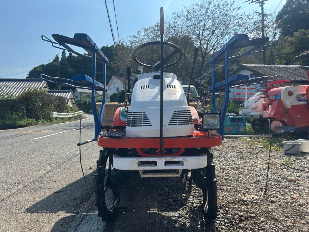 宮崎　クボタ　田植機 4条植え 6馬力　SPK4 ガソリン 田植え機 動画あり