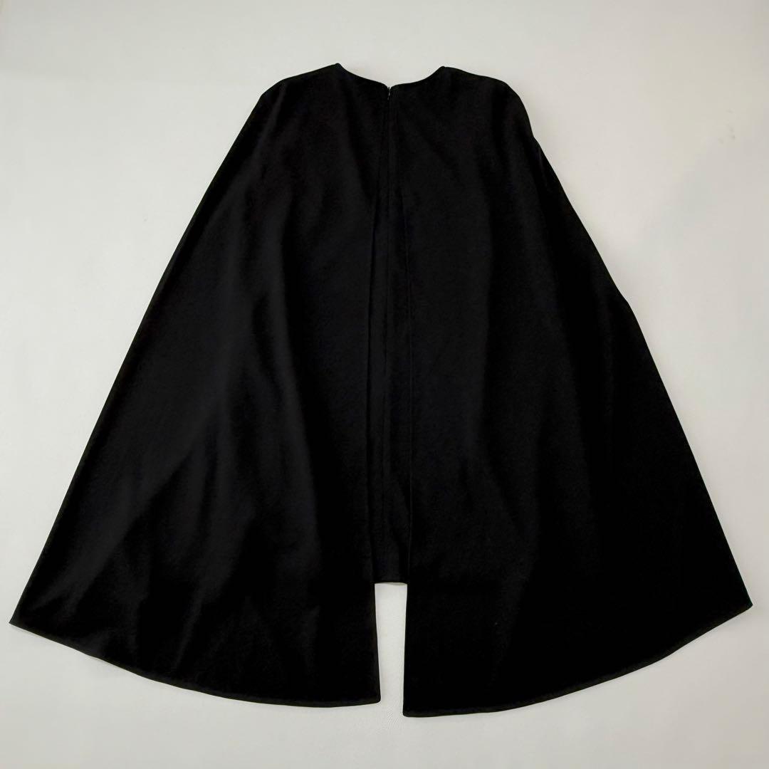 LE PHIL ルフィル ケープドレス ブラック ケープワンピース フォーマル
