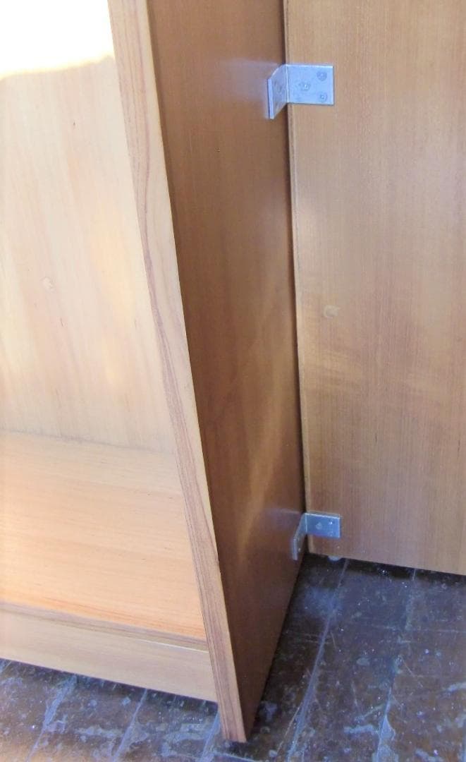 ■交渉可能■　RETRO 　チーク　Ｌ型 カウンター モダン / 4分割ＳＥＴ