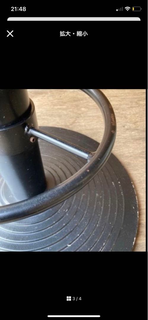 バーカウンターテーブル　カフェテーブル　引き取り専用