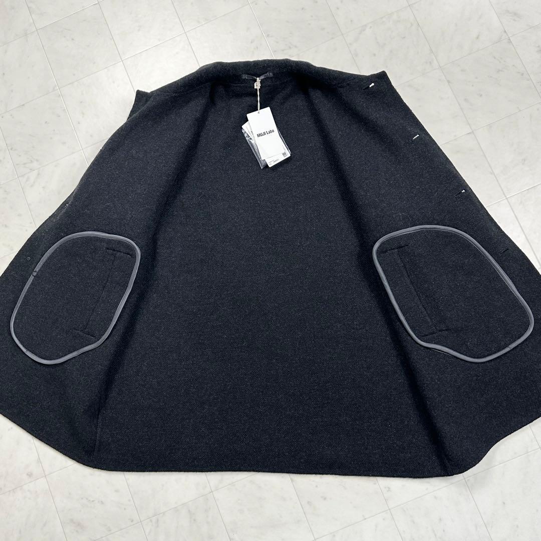 〈新品〉MUJI 無印良品【M】カシミヤ混ショートステンカラーコート