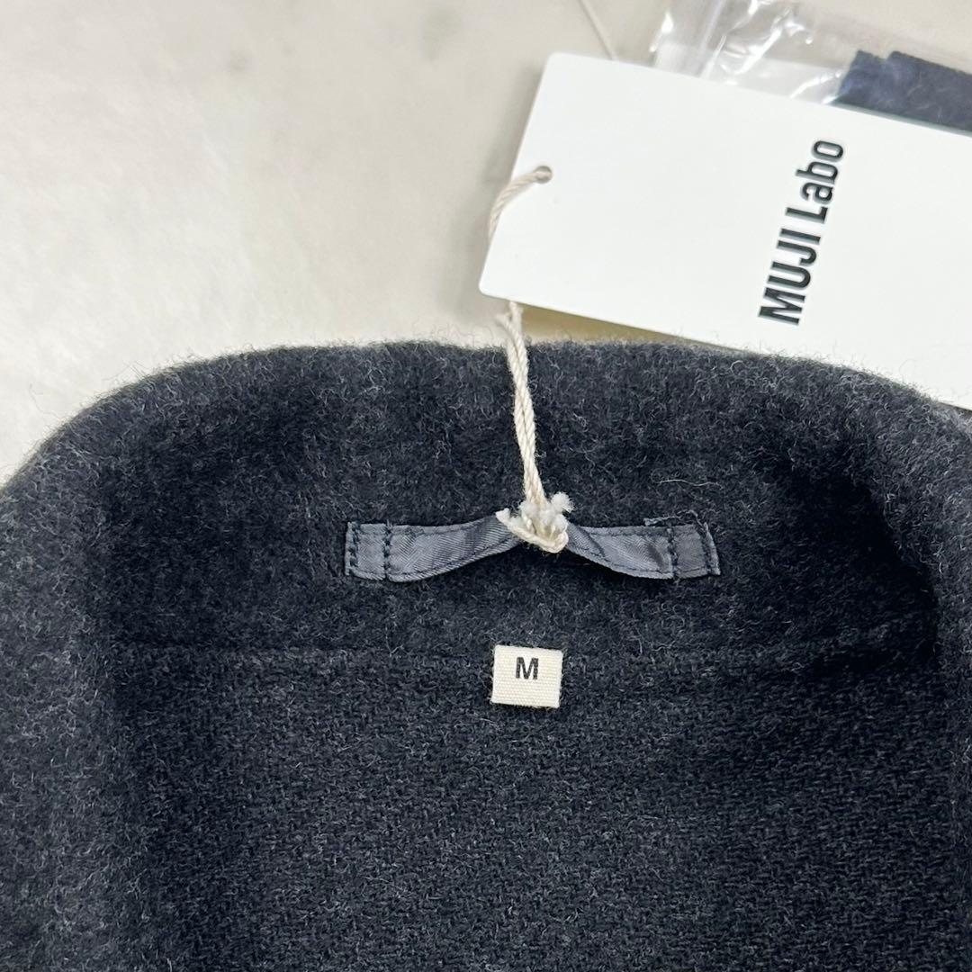 〈新品〉MUJI 無印良品【M】カシミヤ混ショートステンカラーコート