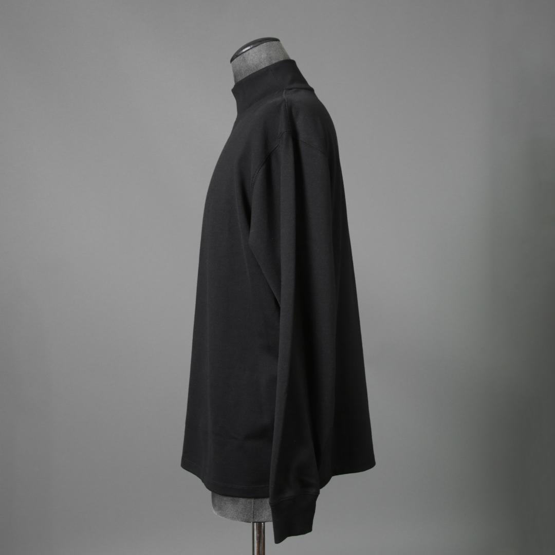 カームレンス 25AW TSHIRT004. モックネック 長袖Tシャツ