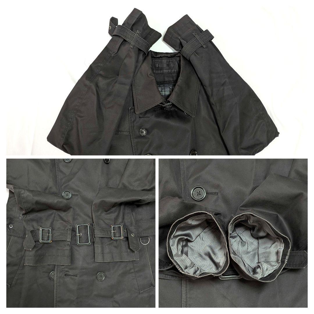 バーバリーブラックレーベル　トレンチコート　ノバチェック　キルティングライナー