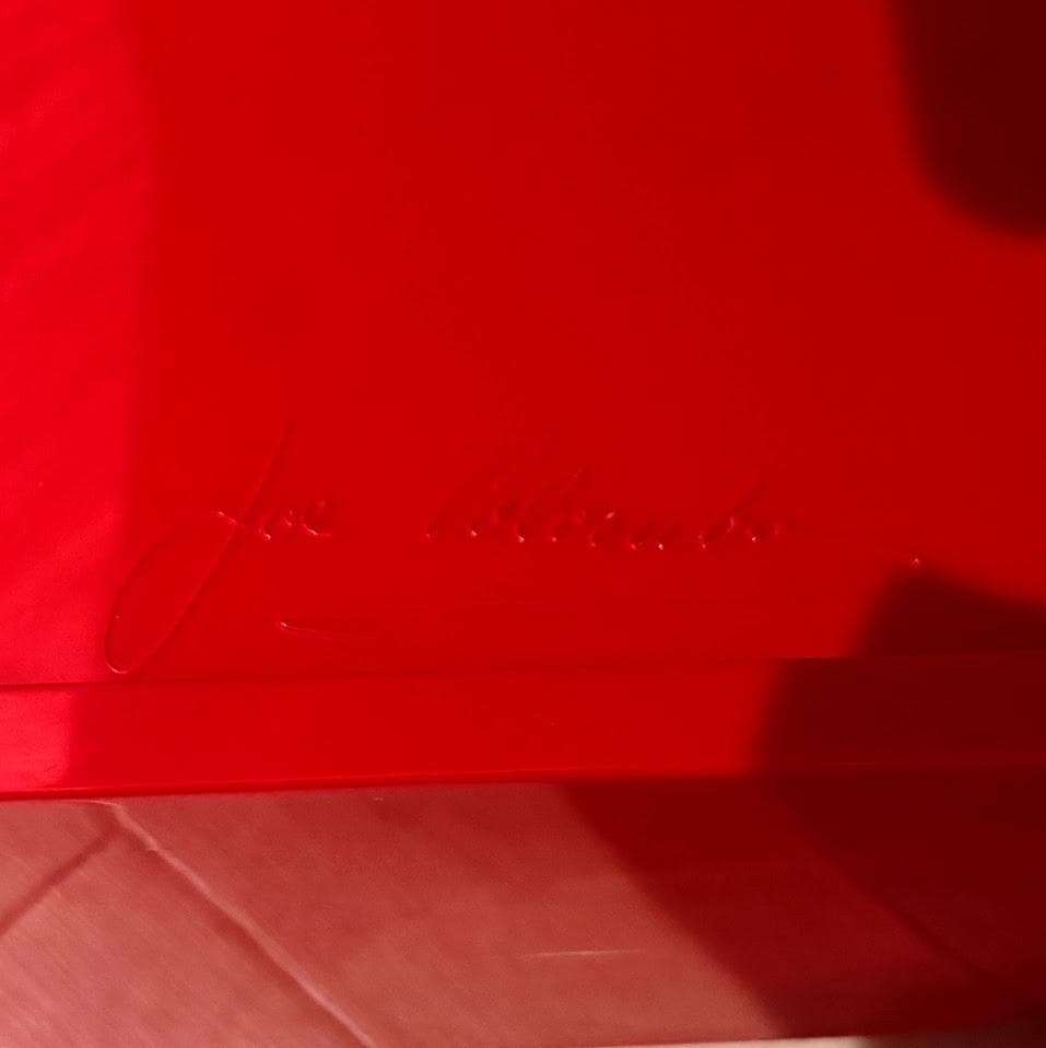 B-LINE Joe Colombo ボビーワゴン 2段 レッド