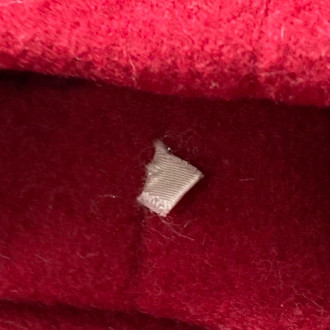 【美品✨】バーバリーズ カシミヤ 真紅 チェスターコート ダブル 裏地ロゴ