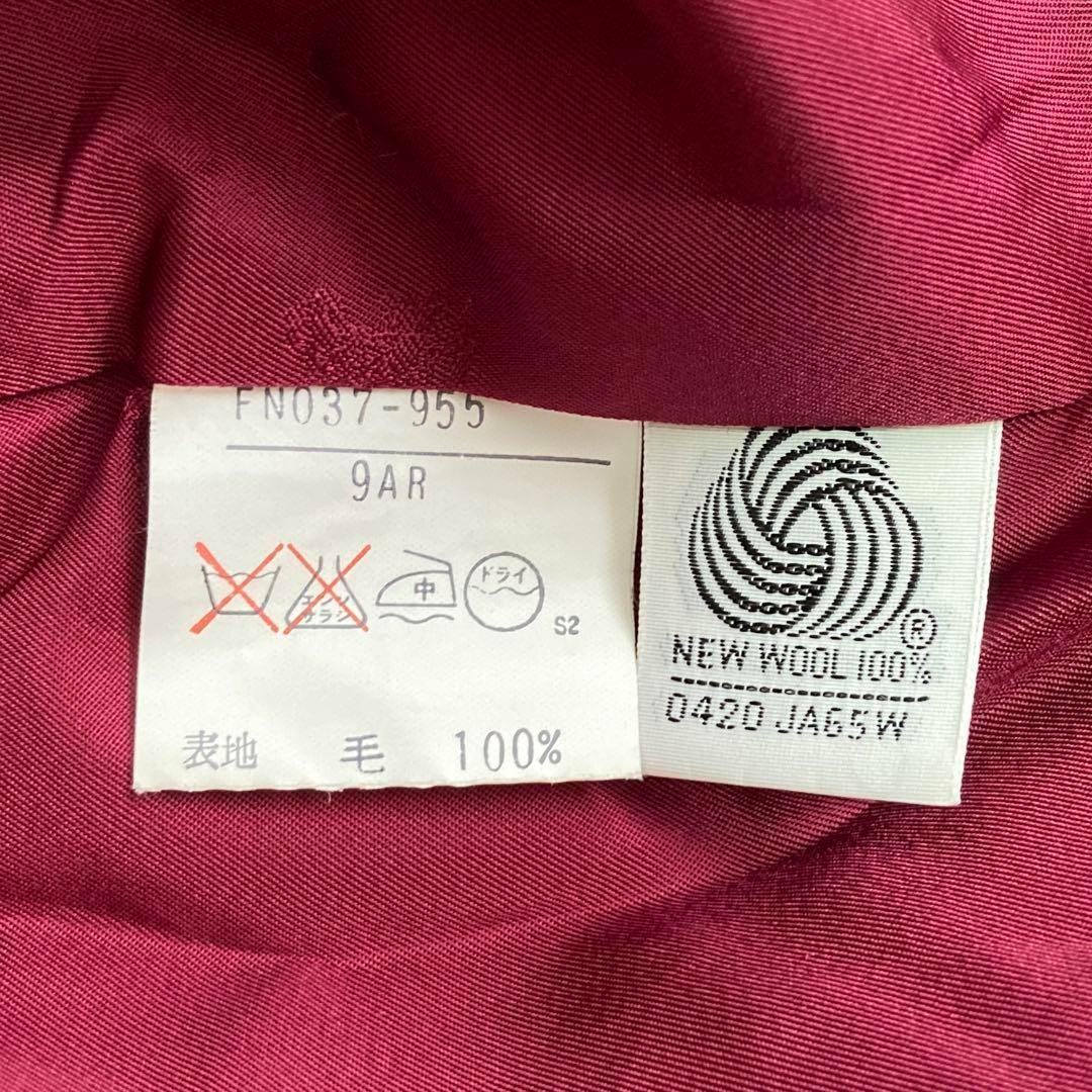 【美品✨】バーバリーズ カシミヤ 真紅 チェスターコート ダブル 裏地ロゴ