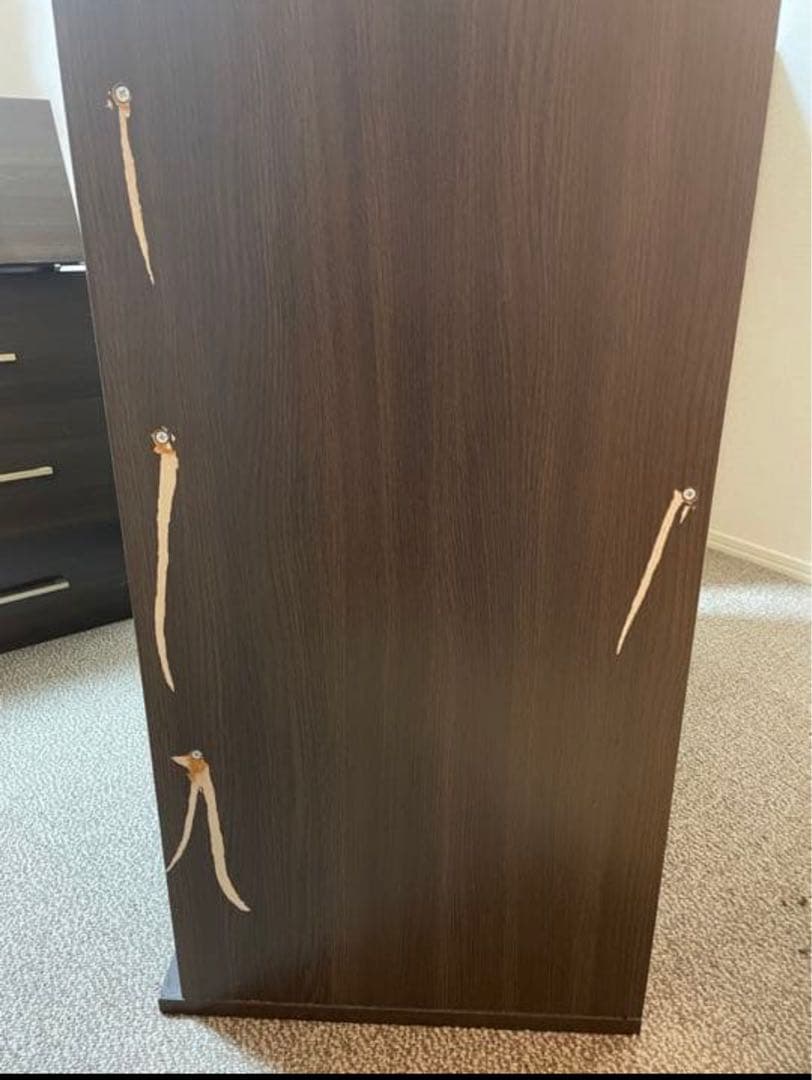 ニトリ ミドルブラウン 4段チェスト