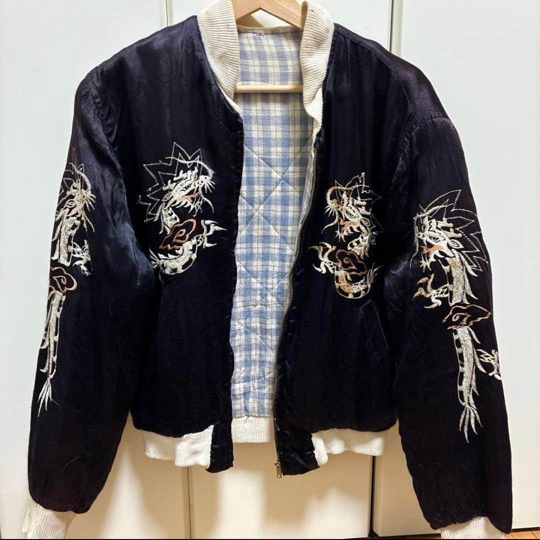 【vintage】50s コリジャン スカジャン 龍
