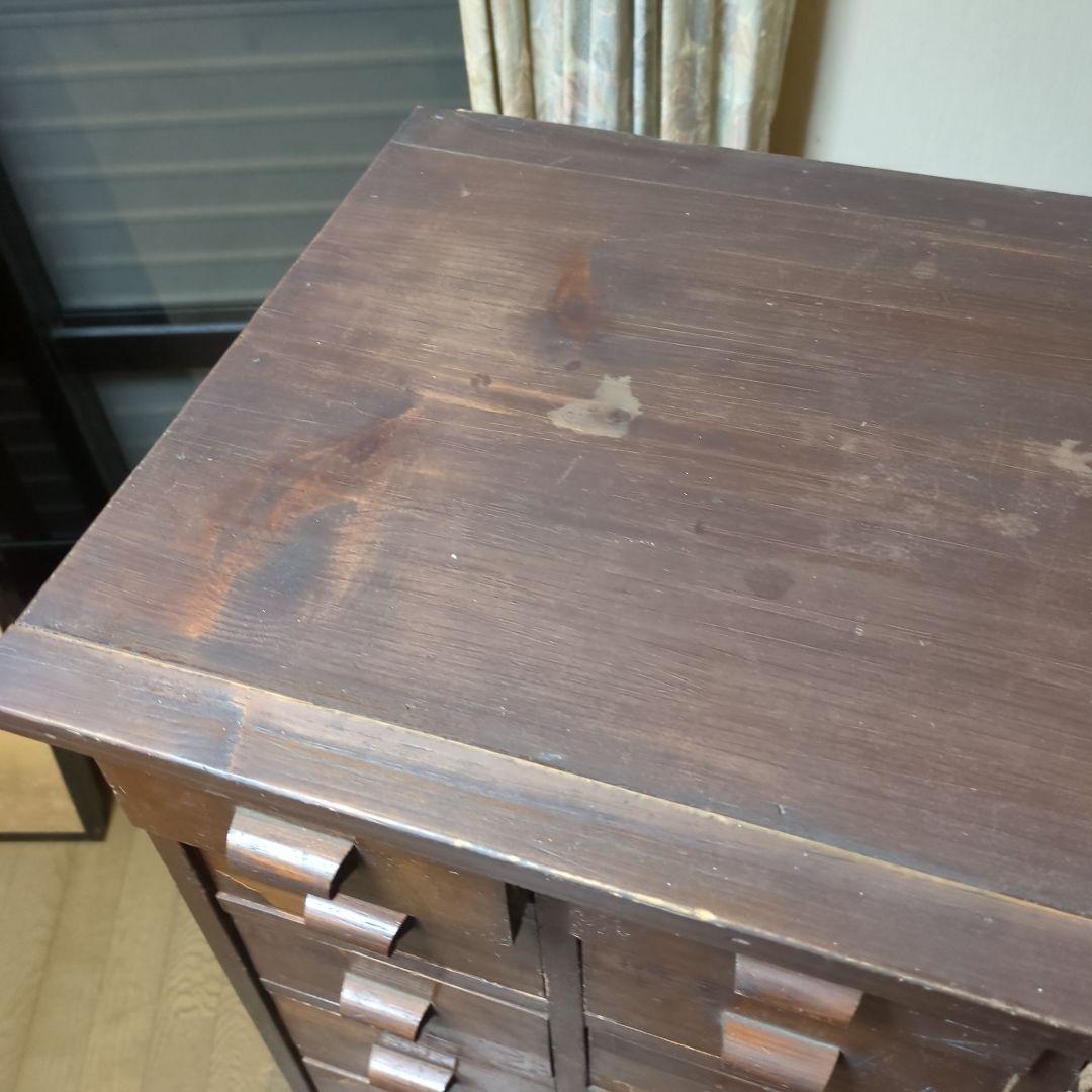 木製引き出し式収納 36個