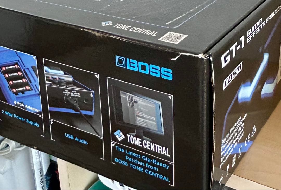 BOSS GT-1 ギター マルチエフェクター 純正アダプター付き