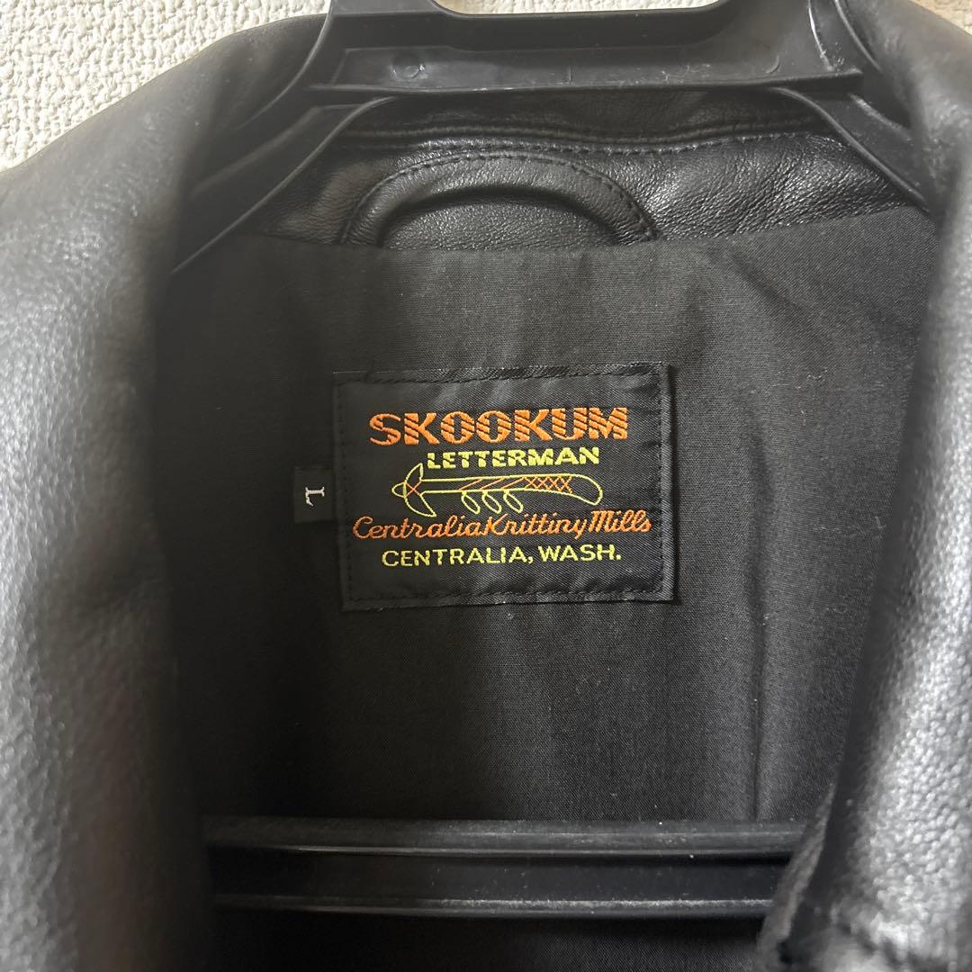 SKOOKUM 黒レザージャケット