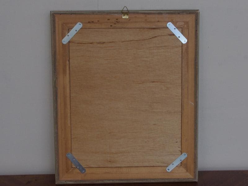 西欧アンティーク額縁の鏡 壁掛けミラー 英国 フランス ドイツ M02