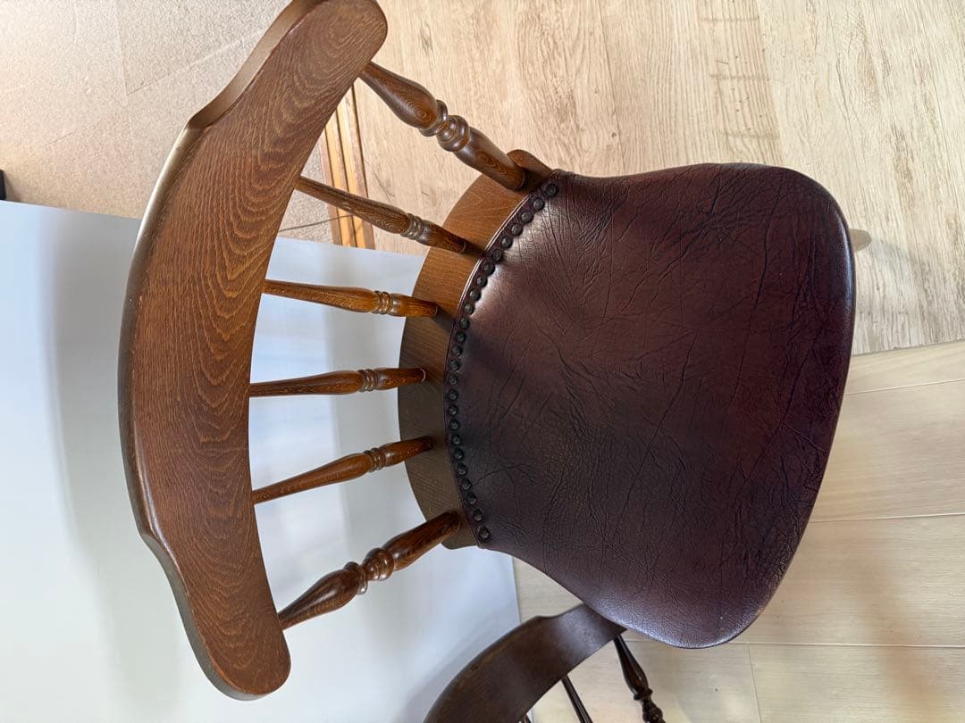 飛騨家具 WINDS 太平 ダイニングチェア 2脚セット ウィンザーチェア