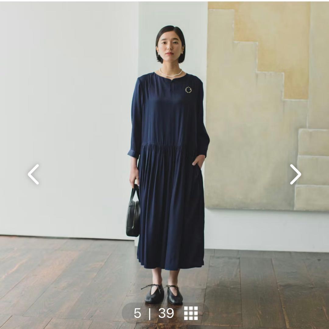 【新品】北欧、暮らしの道具店　セミフォーマルドレス セミフォーマルワンピース