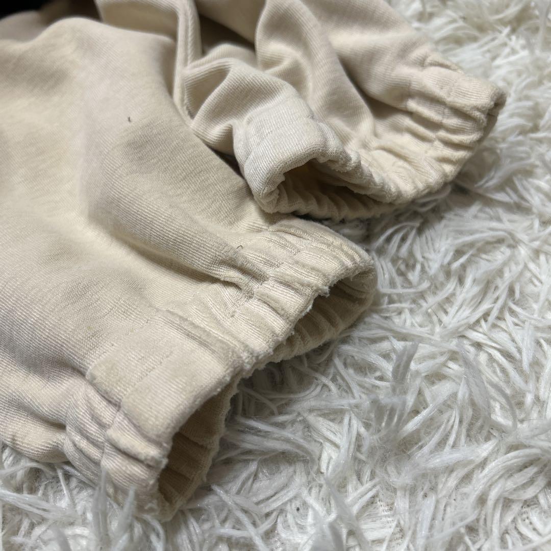 Santafe サンタフェ　刺繍　デカロゴ　ジップパーカー　Lサイズ