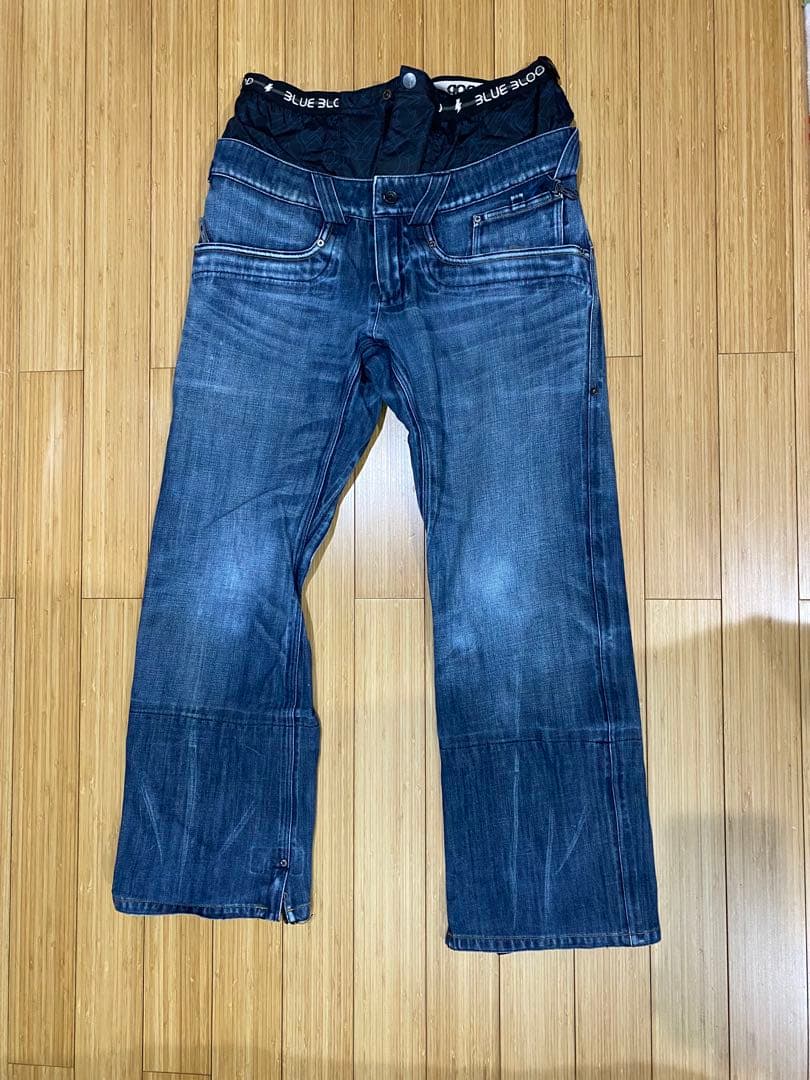 希少！！！BLUE BLOOD スノーボードウェア デニム
