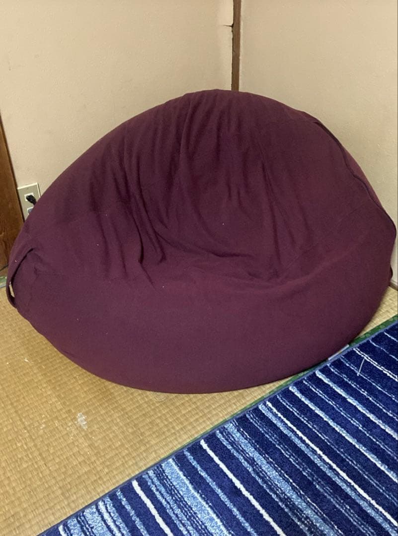 Yogibo パープル ビーンバッグ