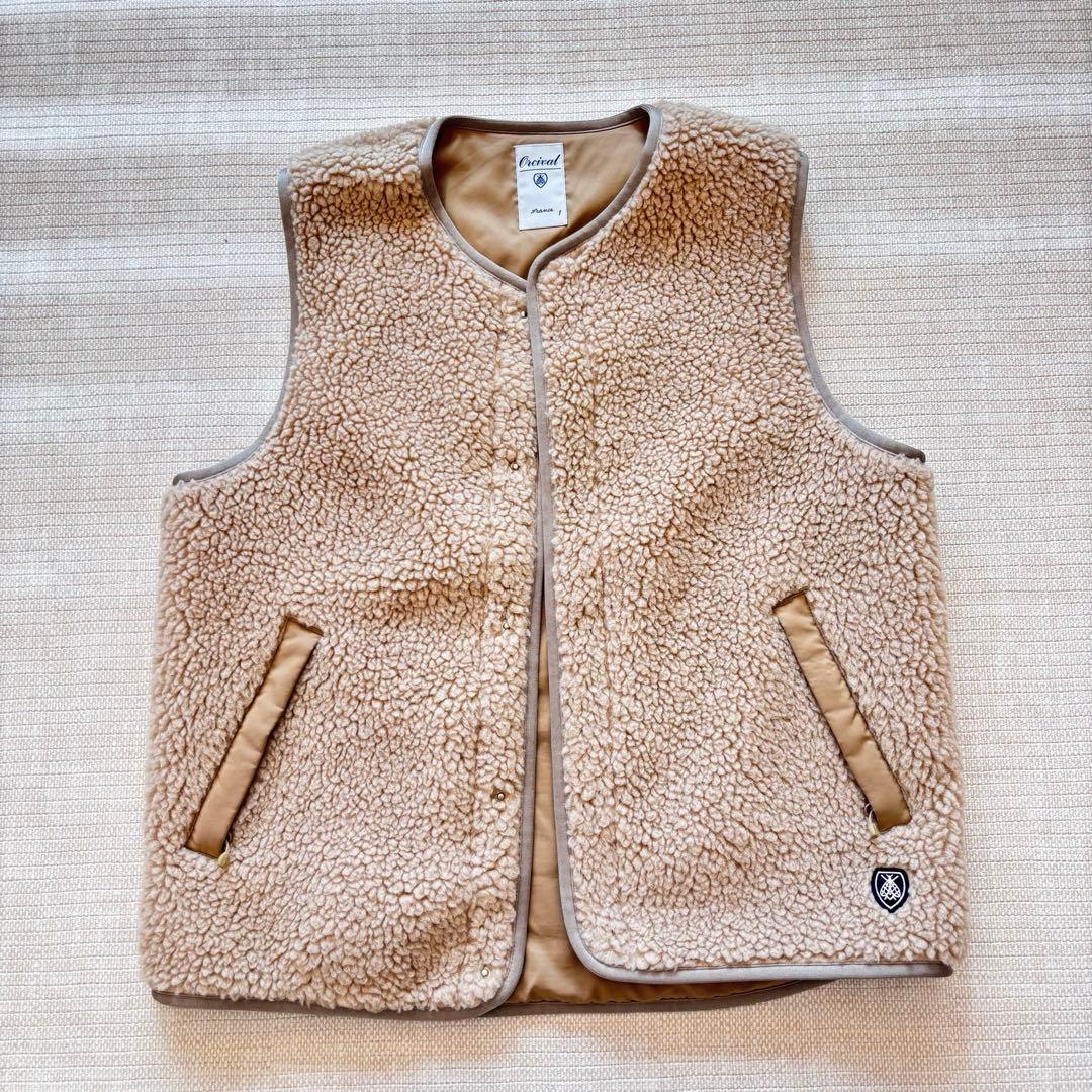 ORCIVAL ボア　ベスト