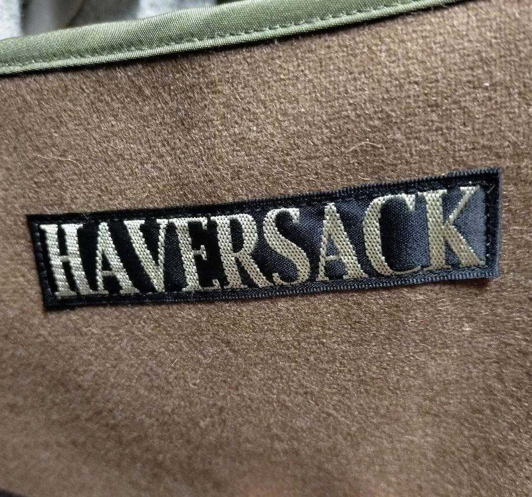 極美品 HAVERSACK ウール カシミヤ 切替 キルティング ロング ベスト