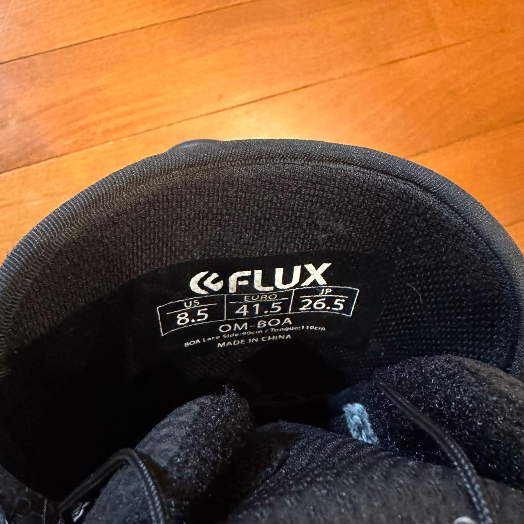 FLUX スノーボードブーツ ブラック　OM-BOA 26.5