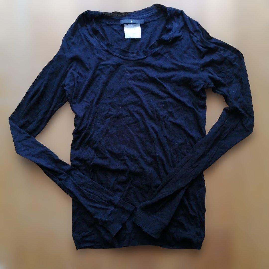 Julius　ユリウス / コットン・カシミヤ 　ロンT　カットソー