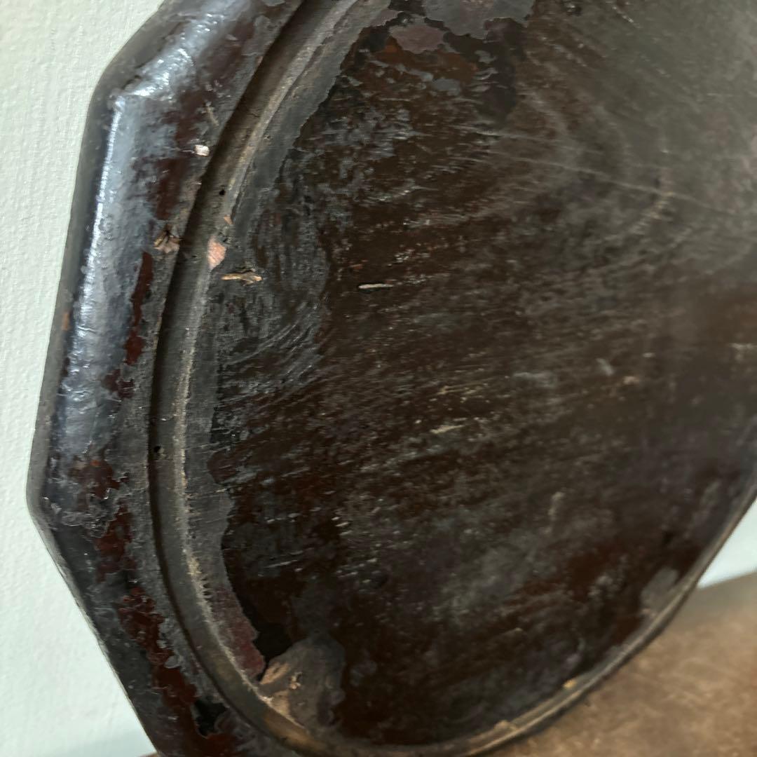 李朝十二角膳天板その63検:古道具.骨董品.韓国骨董. Antique.酒器盆.