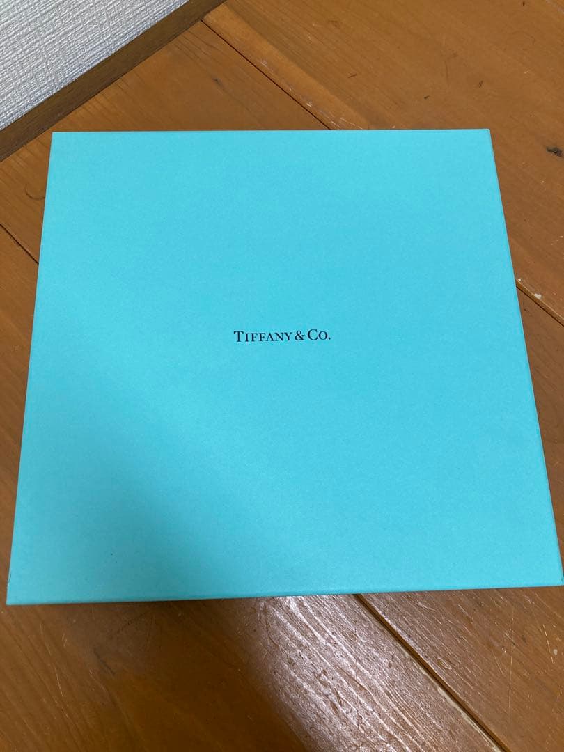 メ12 新品未使用　Tiffany &Co. ブルーボックスプレート