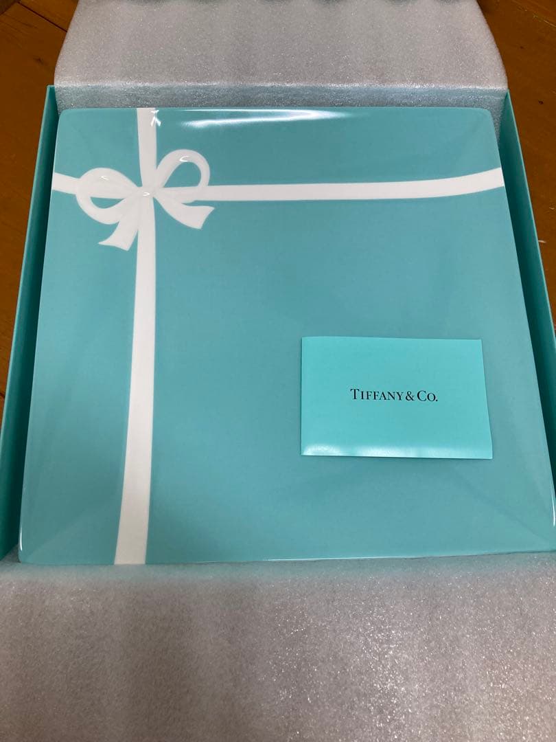 メ12 新品未使用　Tiffany &Co. ブルーボックスプレート