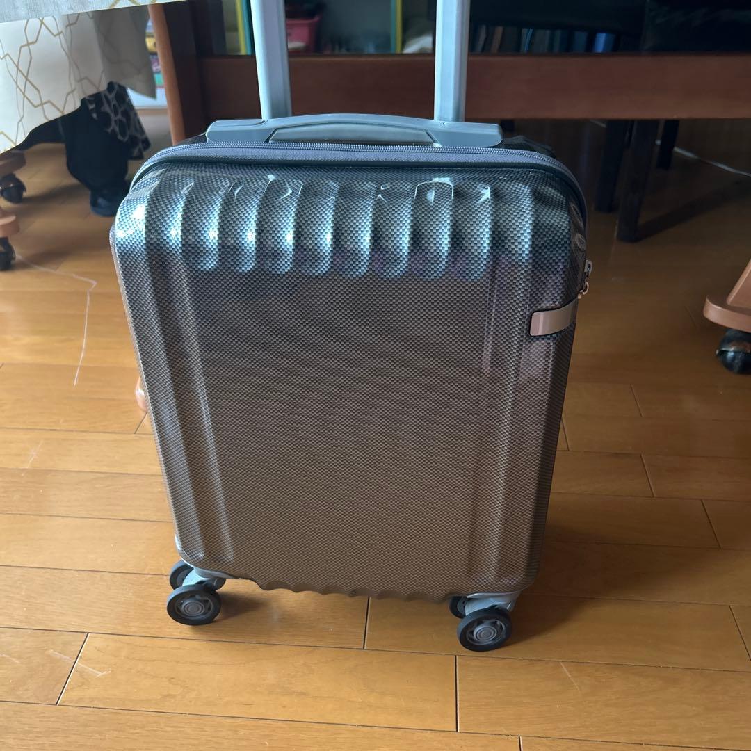 （値下げしました） ace. TSAロック付きキャリーケース グレー