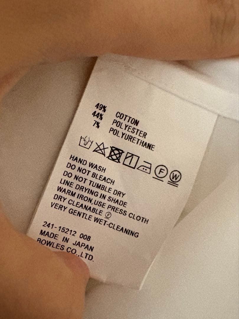 【HYKE(ハイク)】 T/C BALLOON SLEEVE BLOUSE