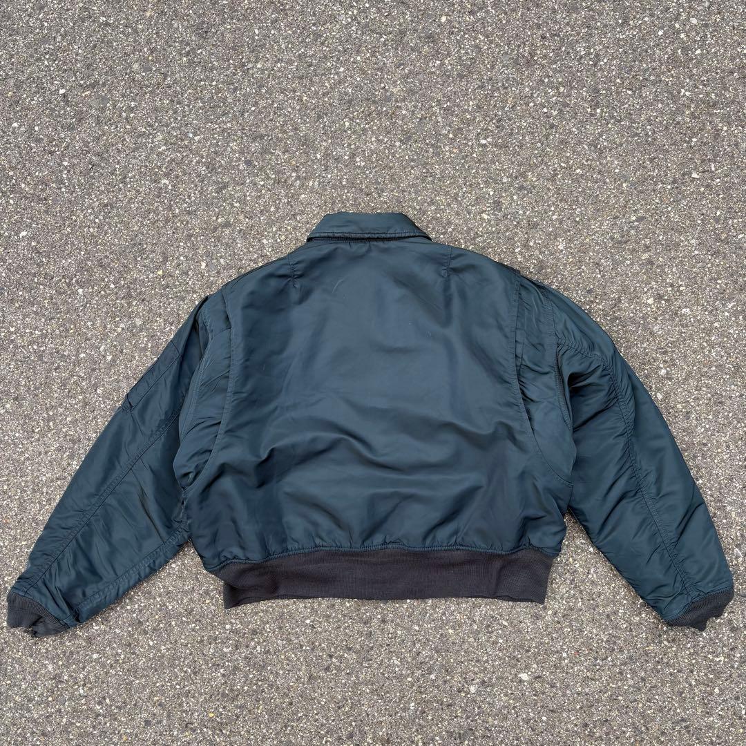 90s Schott CWU-R フライトジャケット ma-1 ダークグリーン