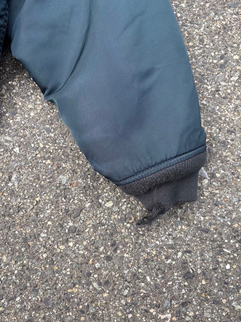 90s Schott CWU-R フライトジャケット ma-1 ダークグリーン